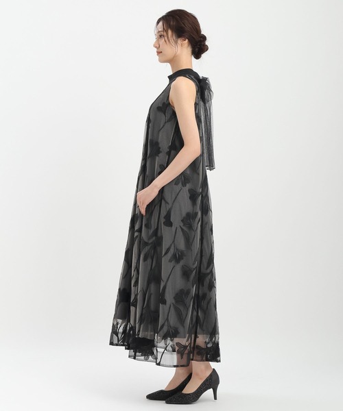 Andemiu（アンデミュウ）の「【選べる着丈/結婚式/二次会/謝恩会】バックリボンシシュウドレス579326（ドレス・レディース・ブラック/ブルーグレー・FREE/フリー）」の19枚目の写真