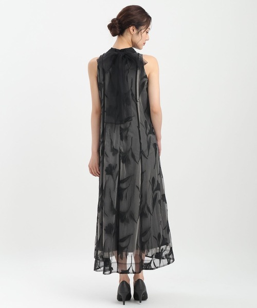 Andemiu（アンデミュウ）の「【選べる着丈/結婚式/二次会/謝恩会】バックリボンシシュウドレス579326（ドレス・レディース・ブラック/ブルーグレー・FREE/フリー）」の20枚目の写真