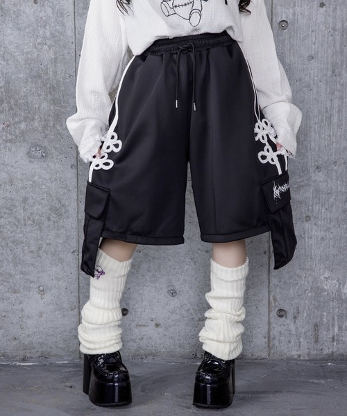 Amilige（アミリージュ）の「チャイナボタン付き2WAYパンツ（その他