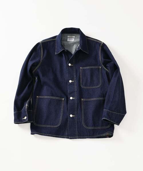 【美品】JOURNAL STANDARD relume デニムジャケット クラフト デニム カバーオール（デニムジャケット）｜JOURNAL