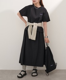 THOUSAND MILE | 【THOUSAND MILE】SHORT SLEEVE T-SHIRT & SKIRT SET NY/PU(セットアップ)