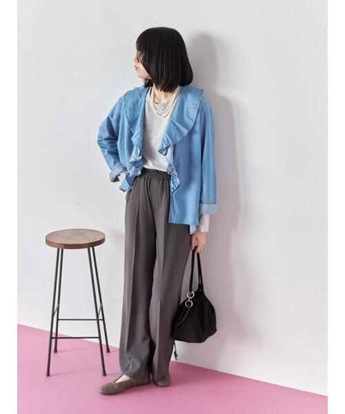 Samansa Mos2 blue（サマンサモスモスブルー）の「2連パールネックレス（ネックレス・レディース・シルバー・F）」の16枚目の写真