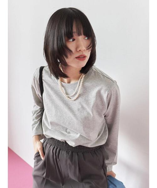 Samansa Mos2 blue（サマンサモスモスブルー）の「2連パールネックレス（ネックレス・レディース・シルバー・F）」の18枚目の写真