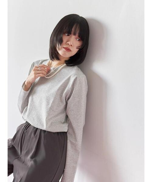 Samansa Mos2 blue（サマンサモスモスブルー）の「2連パールネックレス（ネックレス・レディース・シルバー・F）」の19枚目の写真