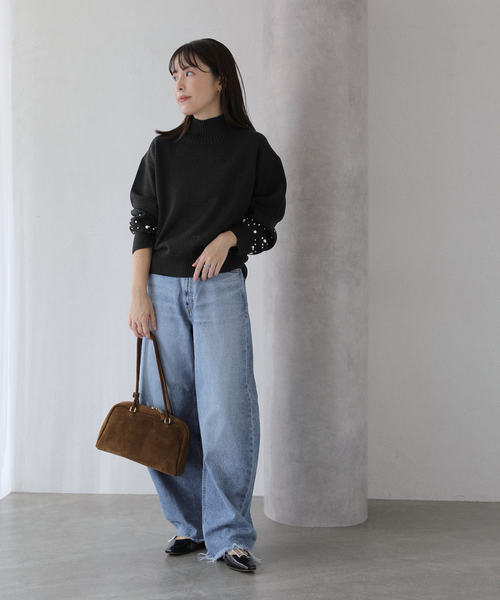 セール】【洗える】YANUK/ヤヌーク LAURA Curve Taperd（デニムパンツ