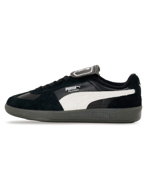 PUMA(プーマ)の「PUMA プーマ ユニセックス パレルモ スケート タン スニーカー(スニーカー・メンズ・ホワイト×ブラック/ブラック×ホワイト・27.0cm/26.5cm/26.0cm/28.5cm/28.0cm/27.5cm/24.0cm/23.5cm/23.0cm/25.5cm/25.0cm/24.5cm/22.5cm)」の2枚目の写真