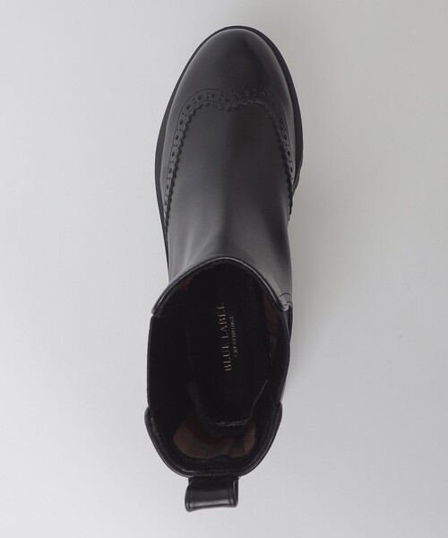 BLUE LABEL CRESTBRIDGE（ブルーレーベルクレストブリッジ）の「ショートブーツ（ブーツ・レディース・ブラック・S/M）」の2枚目の写真