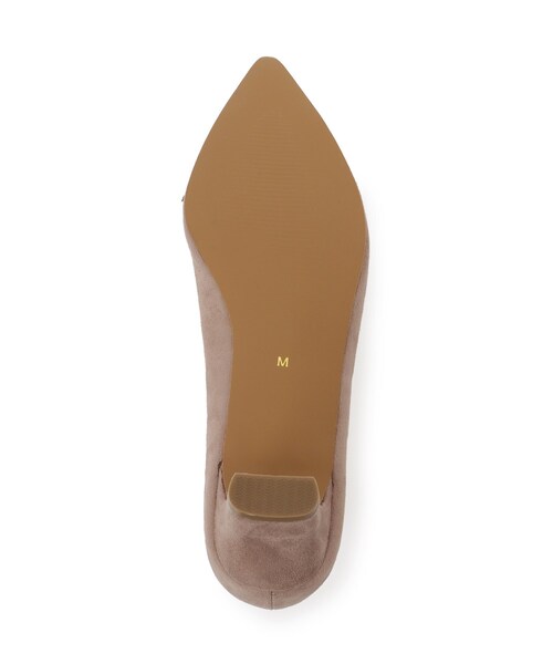 couture brooch（クチュールブローチ）の「カットパイピングリボンパンプス（パンプス・レディース・サンドベージュ/ブラック・30/35/45）」の7枚目の写真