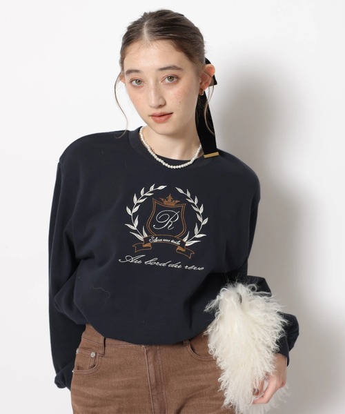 ♡新品♡リランドチュール♡ジップアップクロップドフーディー Rirandture（リランドチュール）の「ジップアップクロップド