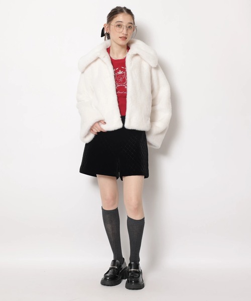 Rirandture（リランドチュール）の「エンブレムロゴバルーンスウェットトップス（Tシャツ/カットソー・レディース・ネイビー/レッド・2）」の12枚目の写真