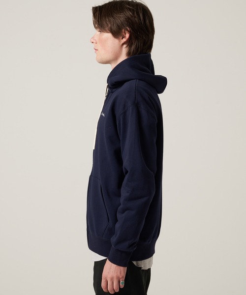 Eddie Bauer(エディーバウアー)の「シグネチャー スウェットシャツ フルジップパーカー(パーカー・メンズ・ネイビー/杢グレー/ブラウン・L/M/XXL/XL)」の9枚目の写真