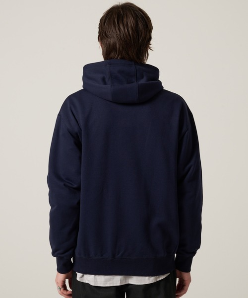 Eddie Bauer(エディーバウアー)の「シグネチャー スウェットシャツ フルジップパーカー(パーカー・メンズ・ネイビー/杢グレー/ブラウン・L/M/XXL/XL)」の10枚目の写真