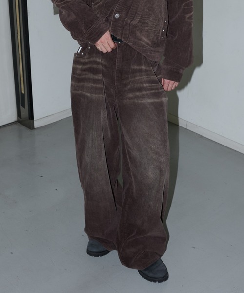 セール】ヴィンテージライクスタッズコーデュロイパンツ（その他パンツ