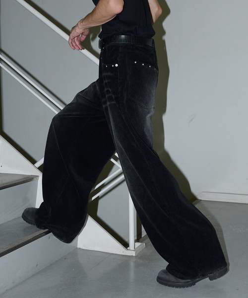 セール】ヴィンテージライクスタッズコーデュロイパンツ（その他パンツ