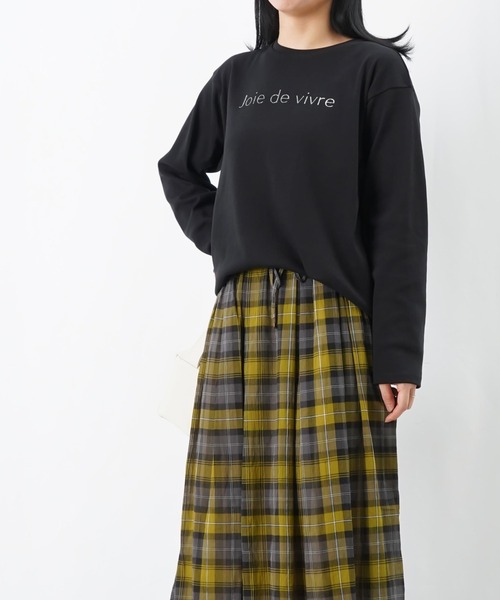 セール】LC/LLL フライスロゴクルーネックTシャツ（Tシャツ/カットソー