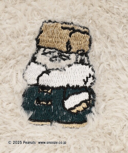 Afternoon Tea（アフタヌーンティー）の「ユビデルグローブ/PEANUTS/Afternoon Tea Original Tartans（手袋・レディース・アイボリー・ONE SIZE）」の2枚目の写真