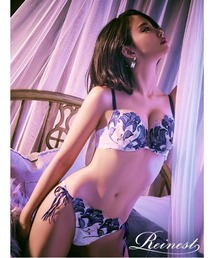 複数割-200★ピンクE70 TバックM & ネイビーE70 フルバックM♡ レディースのブラ&ショーツ（ブルー・ネイビー/青色系・Tバック/ソング
