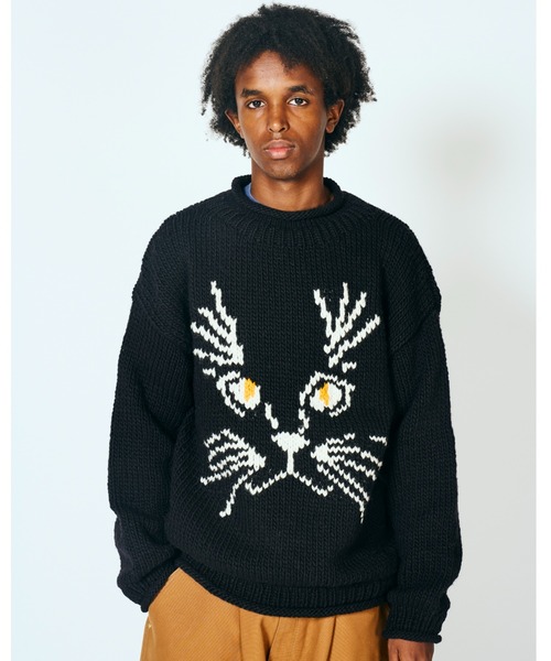 セール】THRIFTY LOOK スリフティルック / HAND KINTTING'CAT'ROLL