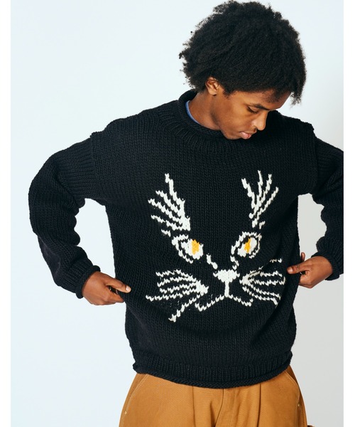 セール】THRIFTY LOOK スリフティルック / HAND KINTTING'CAT'ROLL