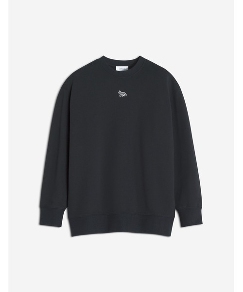 Maison Kitsune(メゾンキツネ)の「BABY FOX OVERSIZE SWEATSHIRT(スウェット・レディース・ワインレッド/アイボリー/ブラック・XS/S/M/L)」の6枚目の写真