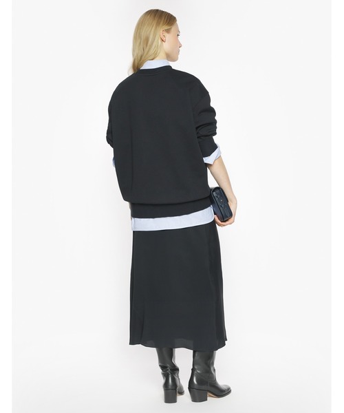 Maison Kitsune(メゾンキツネ)の「BABY FOX OVERSIZE SWEATSHIRT(スウェット・レディース・ワインレッド/アイボリー/ブラック・XS/S/M/L)」の21枚目の写真