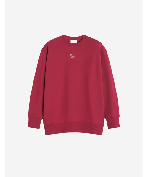Maison Kitsune(メゾンキツネ)の「BABY FOX OVERSIZE SWEATSHIRT(スウェット・レディース・ワインレッド/アイボリー/ブラック・XS/S/M/L)」の18枚目の写真
