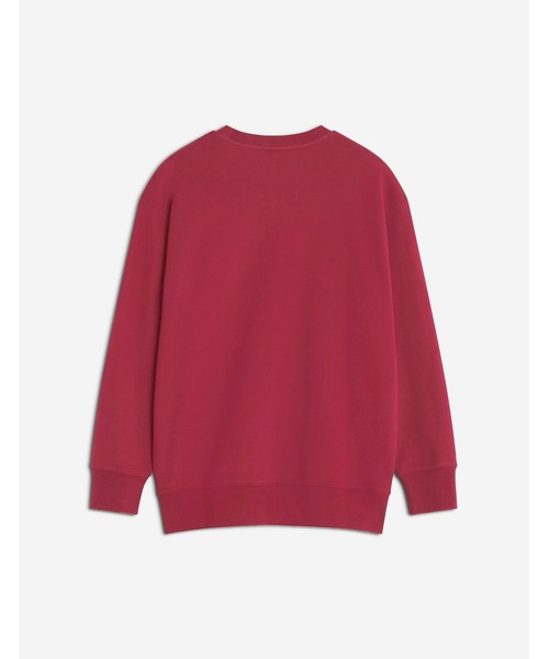 Maison Kitsune(メゾンキツネ)の「BABY FOX OVERSIZE SWEATSHIRT(スウェット・レディース・ワインレッド/アイボリー/ブラック・XS/S/M/L)」の17枚目の写真