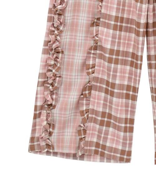 Candy Stripper（キャンディストリッパー）の「STAR CHECK EASY パンツ（その他パンツ・レディース・ベージュ/ブラック/ピンク・FREE）」の20枚目の写真