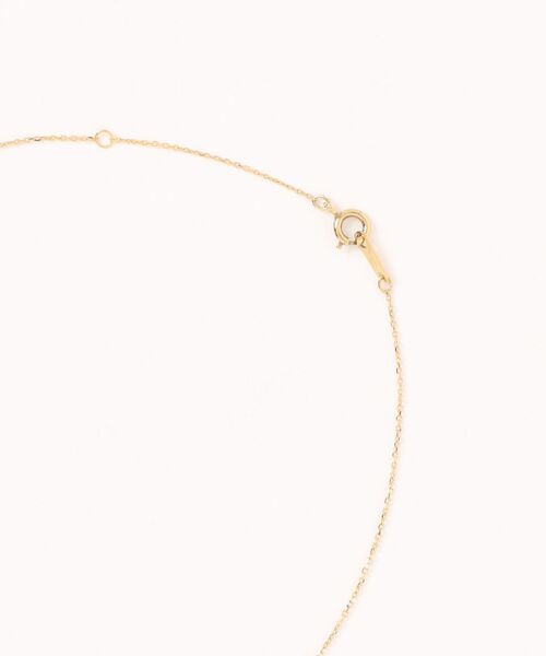 ESTELLE（エステール）の「シルバー キュービックジルコニア しずく ネックレス ESTELLE/エステール WEB限定（ネックレス・レディース・イエロー・40cm）」の9枚目の写真