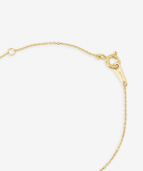 ESTELLE（エステール）の「シルバー キュービックジルコニア しずく ネックレス ESTELLE/エステール WEB限定（ネックレス・レディース・イエロー・40cm）」の4枚目の写真