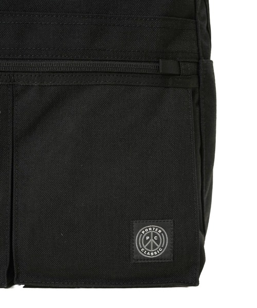 PORTER CLASSIC(ポータークラシック)の「【Porter Classic / ポータークラシック】NEWTON BUSINESS RUCKSACK L(バックパック/リュック・メンズ・ブラック/ネイビー・FREE)」の6枚目の写真