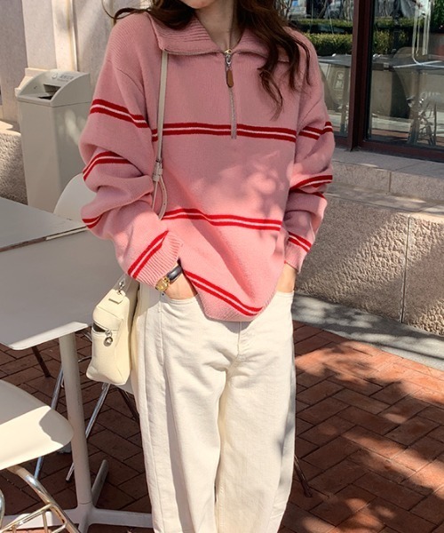 ♪TOP杢ウールボーダービーバー♪4m[A0547]◎同梱で送料がお得!!