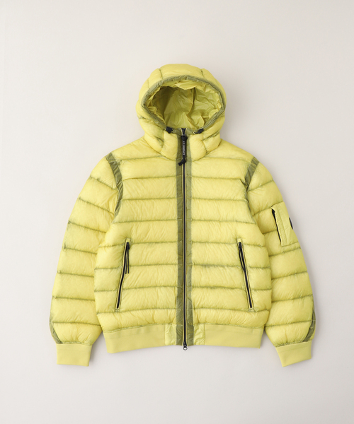 C.P. COMPANY(シーピーカンパニー)の「C.P. Company / シーピーカンパニー OW MEDIUM JKT IN DD-SHELL(ダウンジャケット/コート・メンズ・ブラック/ベージュ/イエロー・MEDIUM/SMALL/LARGE)」の3枚目の写真