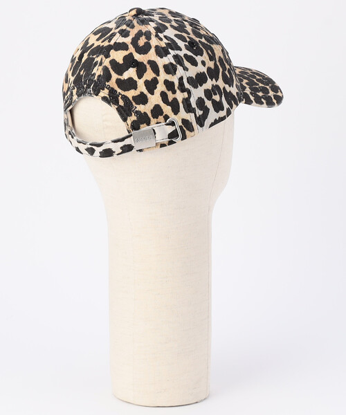 GANNI（ガニー）の「GANNI/ガニー Washed Cotton Canvas Cap Leo / A6898 / コットンキャンバス ロゴキャップ（キャップ・レディース・レオパード・ﾌﾘ-）」の9枚目の写真