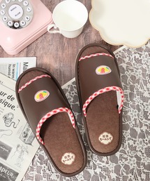 FUNALIVE（ファンアライブ）の「レトロ喫茶　外縫いスリッパ（ルームシューズ/スリッパ）」