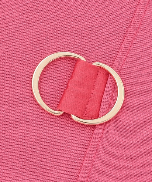 kate spade new york kids（ケイトスペードニューヨーク）の「サイドベルトロングフーディ（パーカー・キッズ・アイボリー/ピンク/ネイビー・130cm/140cm/150cm/120cm/160cm）」の8枚目の写真