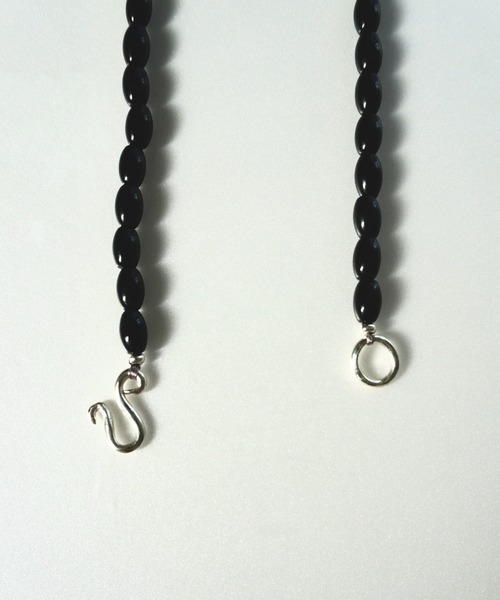 stan（スタン）の「oval black onyx necklace（ネックレス・レディース・ブラック・FREE）」の7枚目の写真