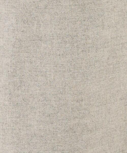 UNTITLED（アンタイトル）の「【きれいめリラクシー/ウエストゴム】ウールサキソニー ワイドパンツ（その他パンツ・レディース・グレー系2/ブラック/ナチュラル/ブラック系1・46/48/50/44/42/04/03/02/01/00）」の17枚目の写真