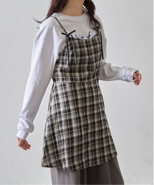 mul.(ムル)の「TEE ドッグロンT(Tシャツ/カットソー・レディース・ホワイト/ブラック・FREE)」の4枚目の写真