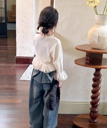 CERCA（チェルカ）の「lulunoix/バッグリボンデニム N15440（デニムパンツ）」