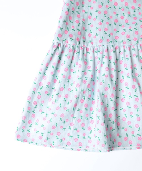 HOLIDAY（ホリデイ）の「FLOWER BIG COLLAR MINI DRESS フラワービッグカラーミニドレス（ワンピース・レディース・ブルー・ONE SIZE）」の5枚目の写真