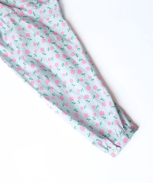 HOLIDAY（ホリデイ）の「FLOWER BIG COLLAR MINI DRESS フラワービッグカラーミニドレス（ワンピース・レディース・ブルー・ONE SIZE）」の6枚目の写真