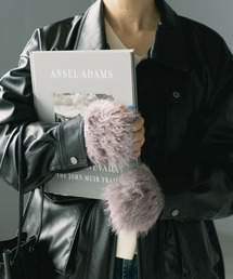 LAKOLE(ラコレ)のファー×ニットアームウォーマー / 587913(アームカバー)