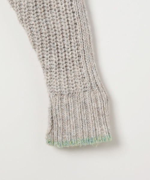 niko and...（ニコアンド）の「[MODE NORM CORE] カラートリミングクループルオーバー（ニット/セーター・レディース・ブラック/アイボリー/ブルー・MEDIUM/LARGE）」の21枚目の写真