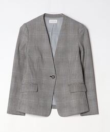 ブランド古着】PLST｜プラステのノーカラージャケット古着通販 - ZOZOUSED