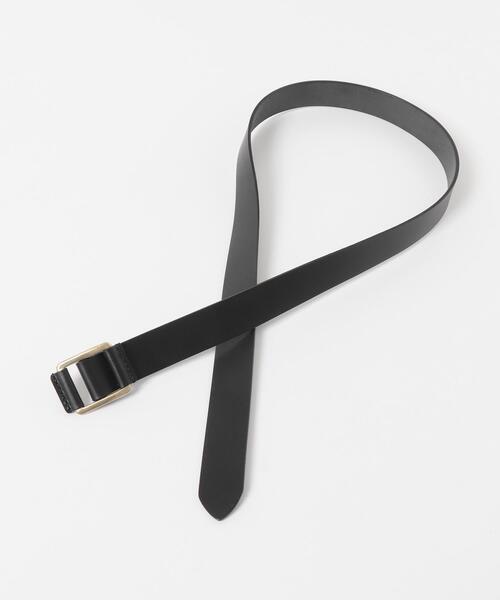 RODE SKO（ロデスコ）の「atelier brugge　SLIDE LETHER BELT（ベルト・レディース・ダークブラウン/ブラック・ONE）」の7枚目の写真