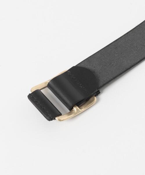 RODE SKO（ロデスコ）の「atelier brugge　SLIDE LETHER BELT（ベルト・レディース・ダークブラウン/ブラック・ONE）」の9枚目の写真