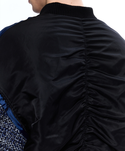 RSSC(アールエスエスシー)の「KNIT MIXED MA-1 JUMPER - BLACK(ブルゾン・レディース・その他・1/2)」の9枚目の写真