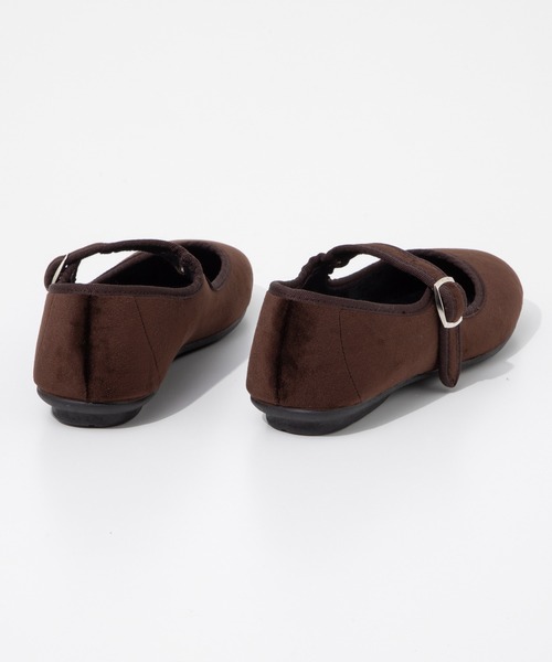 O'Kyti（オキティ）の「O'KYTI オキティ メリージェーン　バレエシューズ（バレエシューズ・レディース・ブラウン/ブラック・36/37/38/39）」の5枚目の写真