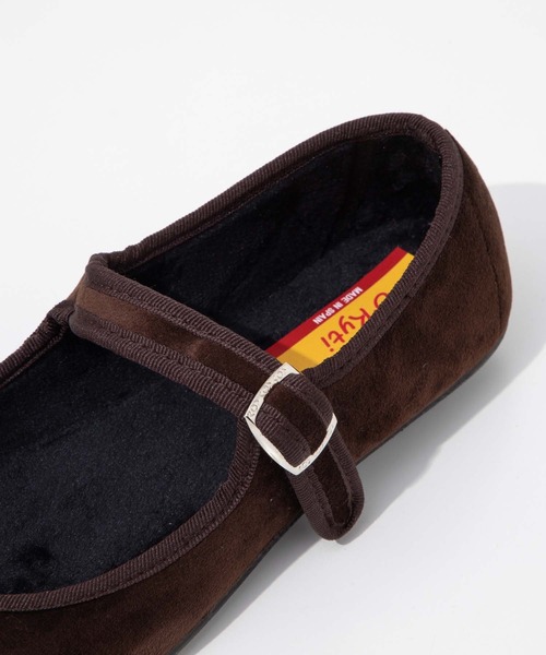 O'Kyti（オキティ）の「O'KYTI オキティ メリージェーン　バレエシューズ（バレエシューズ・レディース・ブラウン/ブラック・36/37/38/39）」の6枚目の写真